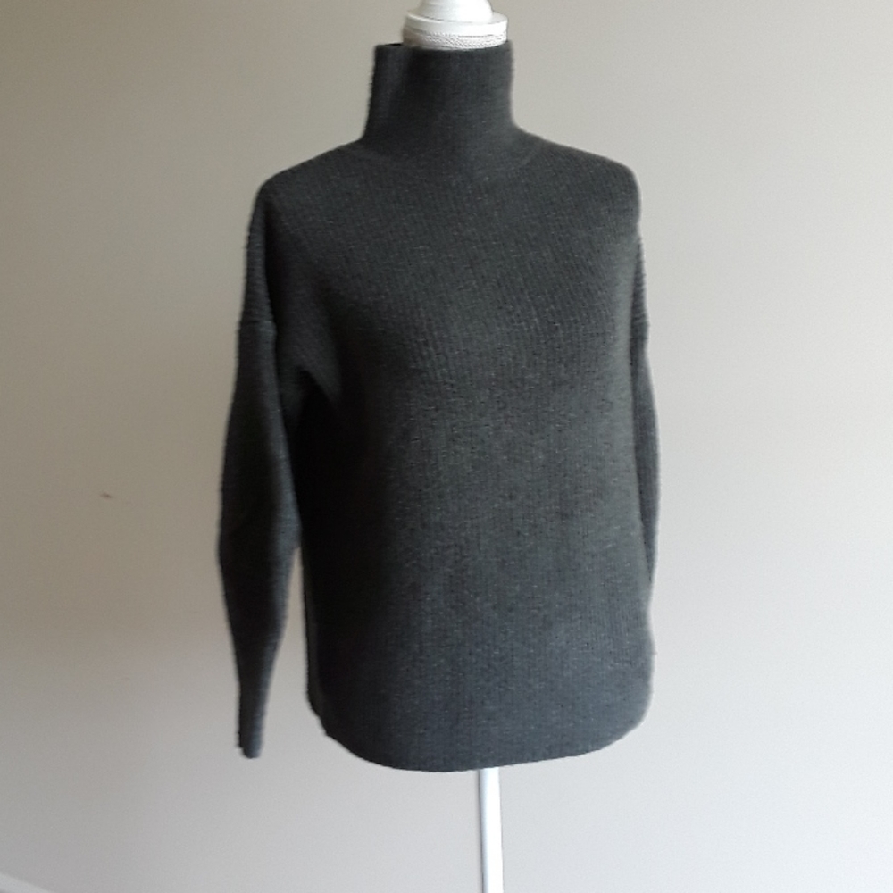 Gray Turtle neck Sweater